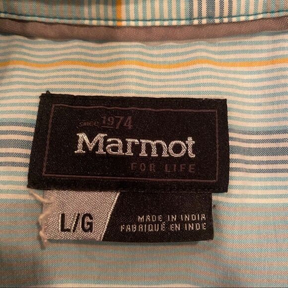 Marmot Stripe Short Sleeve Button Up - Picture 8 of 13